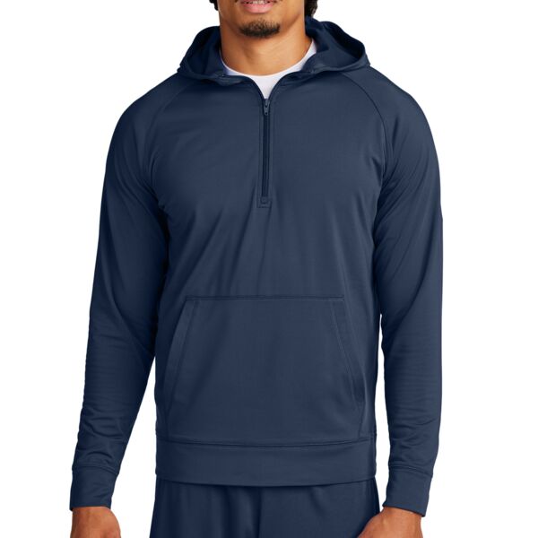 Sport Wick ® Stretch 1/2 Zip Hoodie Thumbnail